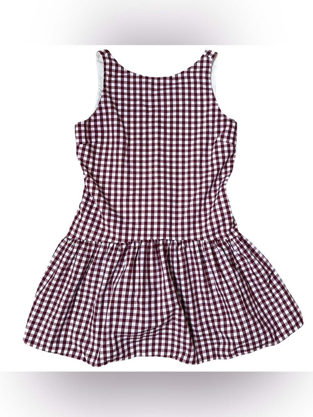 Peixoto Addison Mini Dress in Merlot Gingham